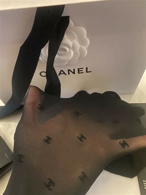 chanel logo tights dupe|chanel logo tights review.